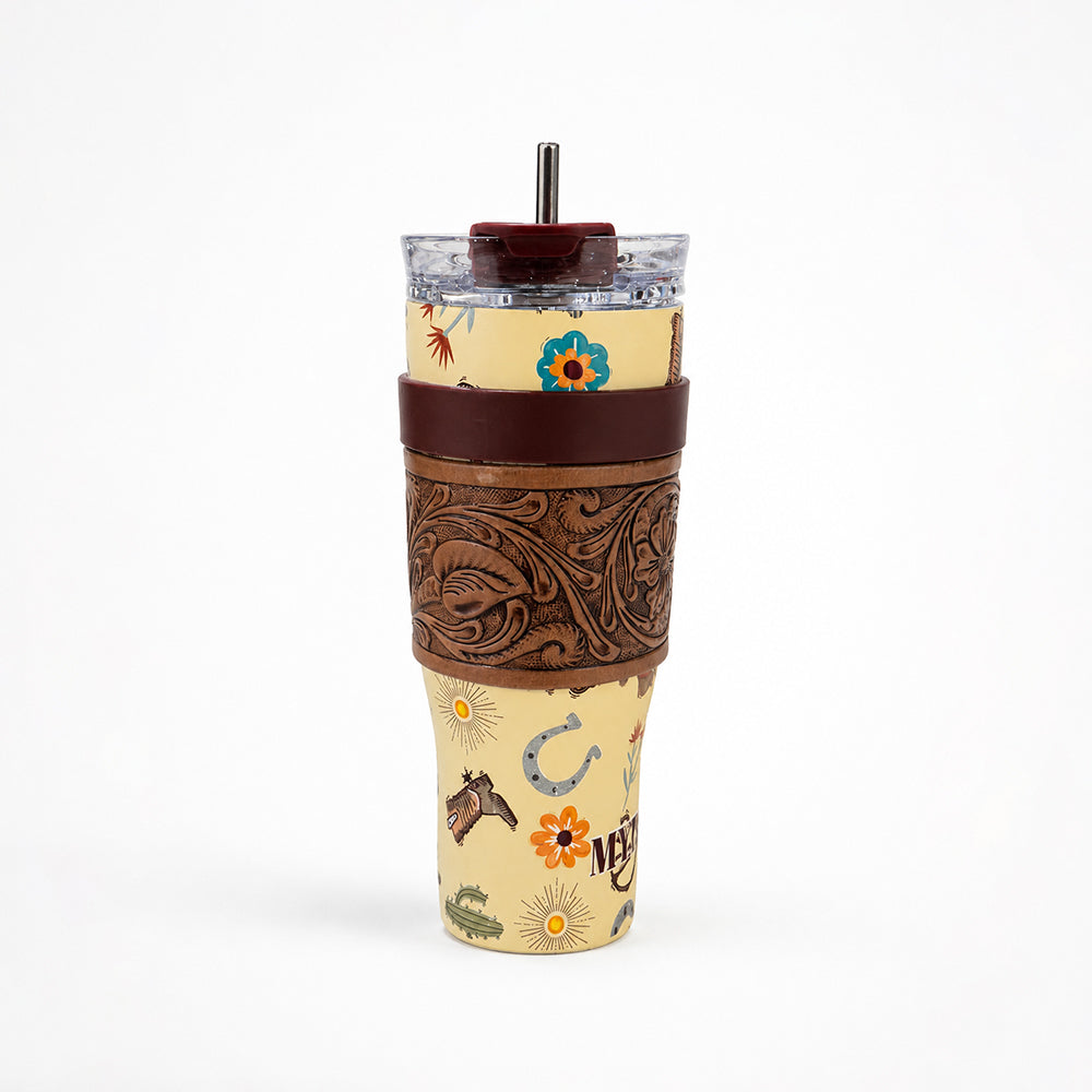 Wide Wyoming Tumbler In Yellow