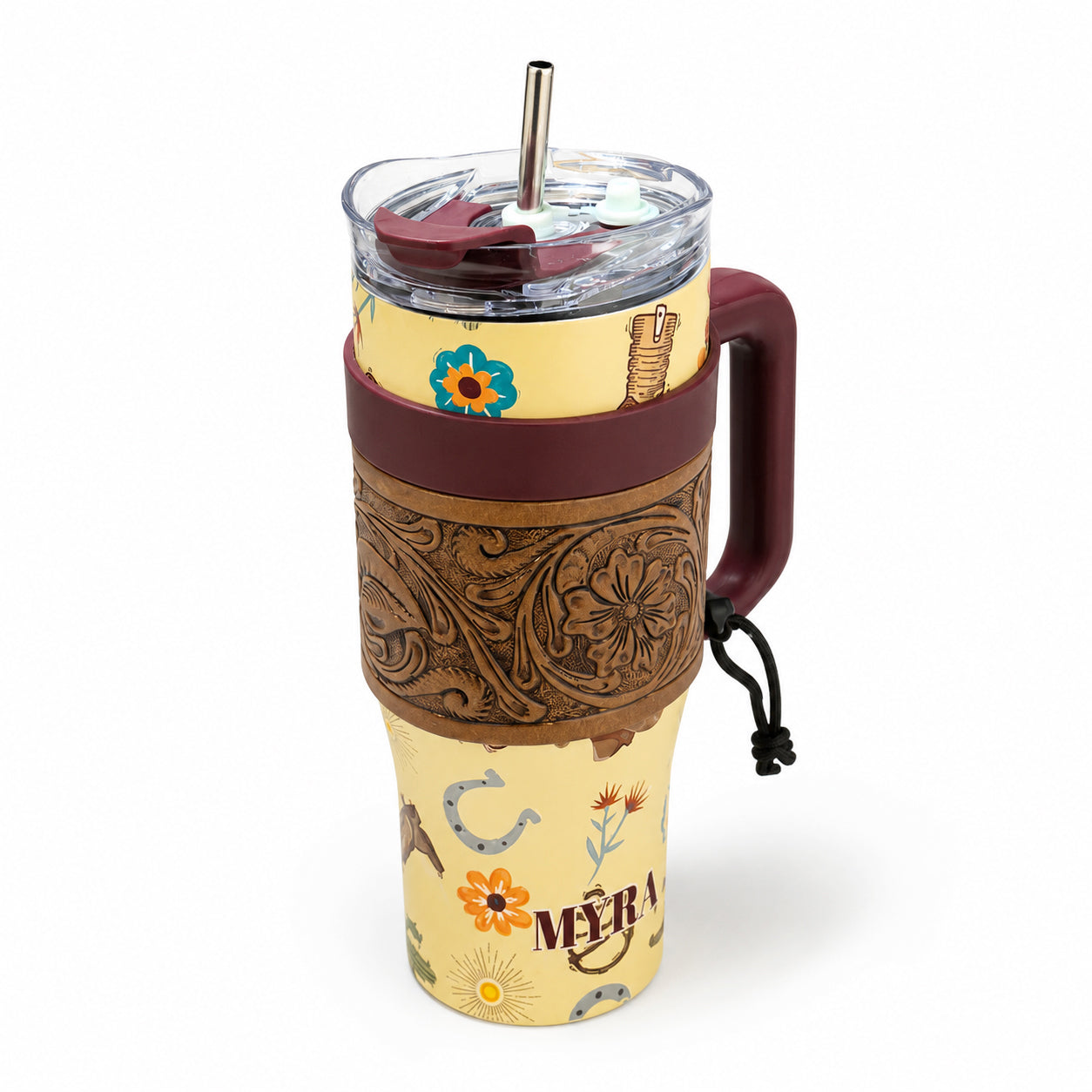 Wide Wyoming Tumbler In Yellow