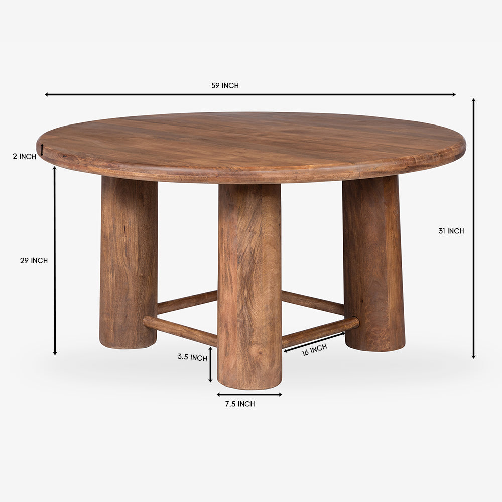 Elysianis Leewell Dinning Table