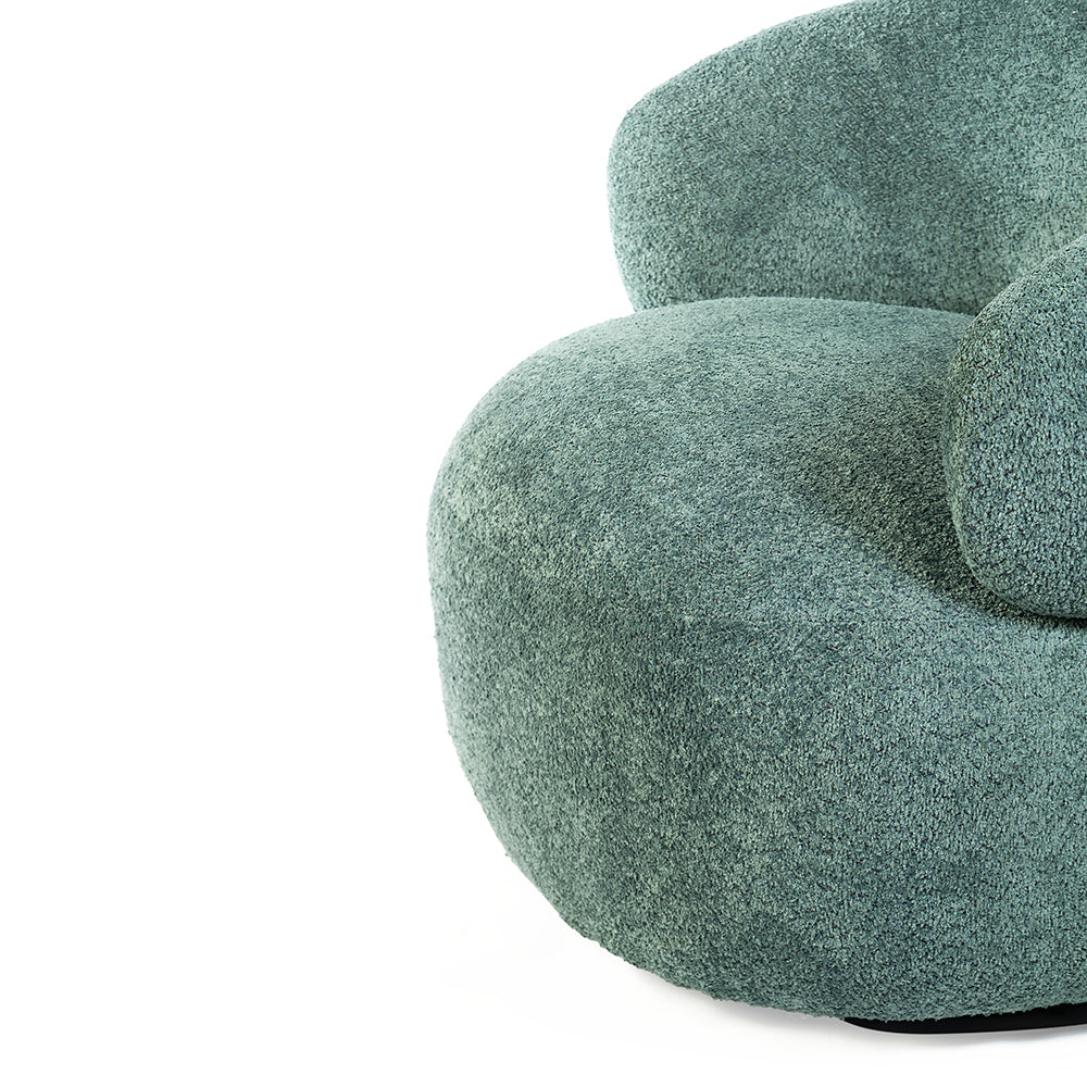 Marshmallow Dew Cotton Sofa- Iron