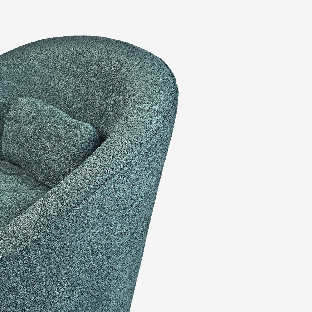 Cotton Emerald Iron Chair - Cotton