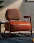 Red Rustic Armchair