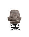 Hoopie Cotton Chair with ottoman