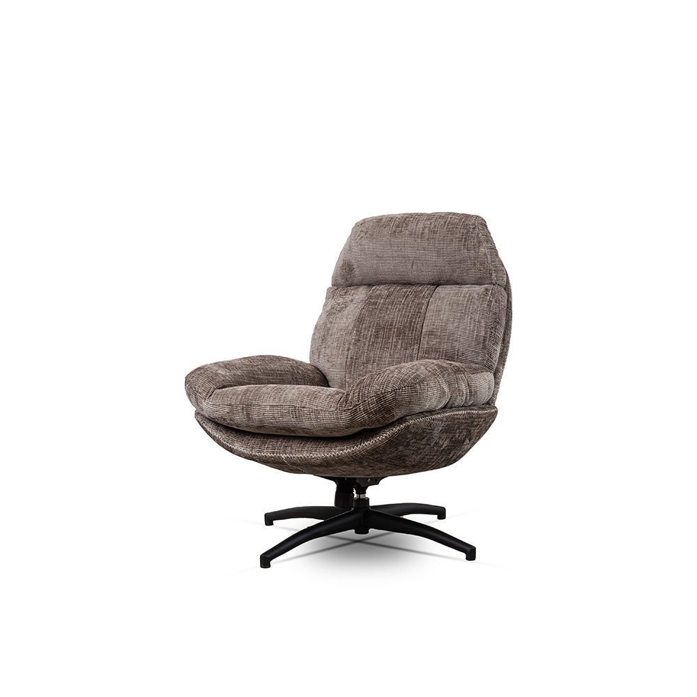 Hoopie Cotton Chair with ottoman