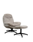 Nimbus Cotton Chair with ottoman