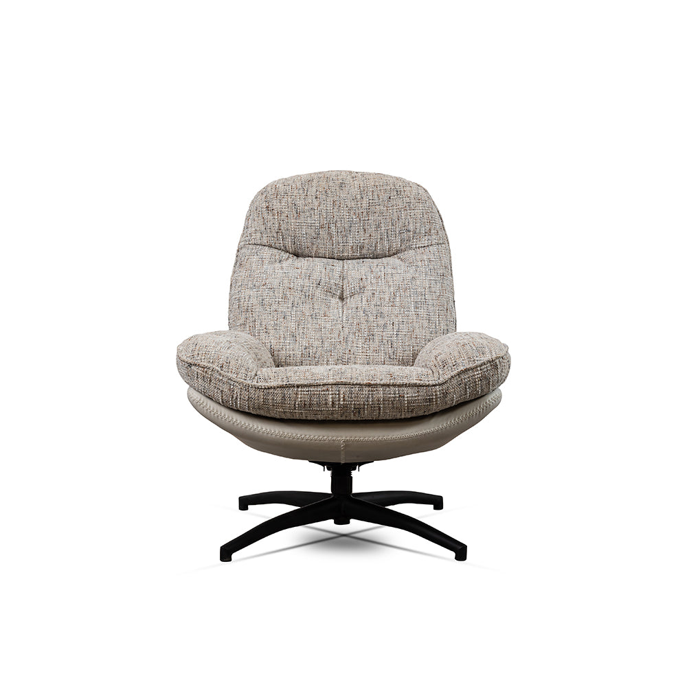 Nimbus Cotton Chair with ottoman