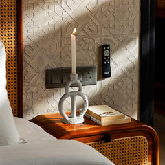 Aluminum Wishing Candle Holder