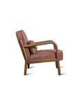 Dew Nostalgia Rubberwood Armchair- Cotton