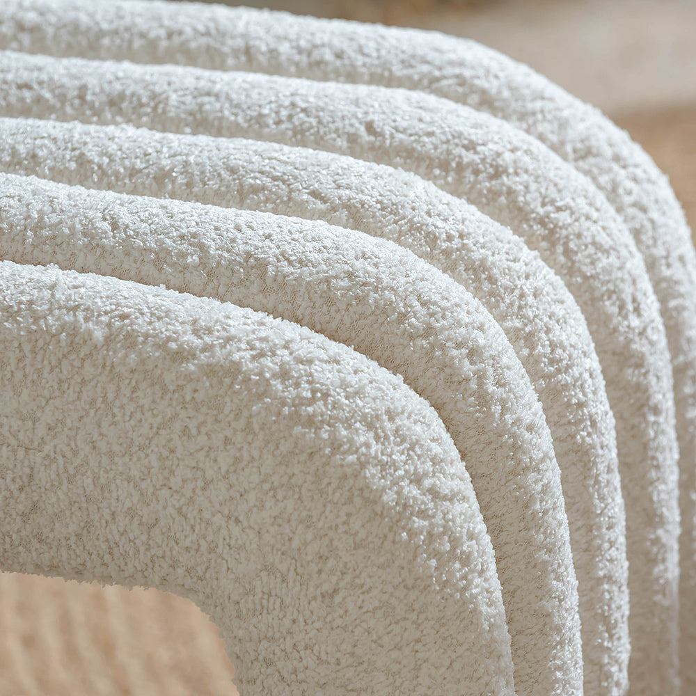 The Loo Cotton Pouf Bench