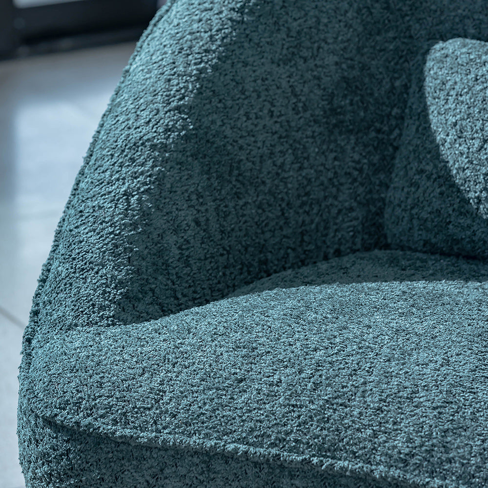 Cotton Emerald Iron Chair - Cotton