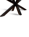 Crispio Wooden Dining Table with Iron