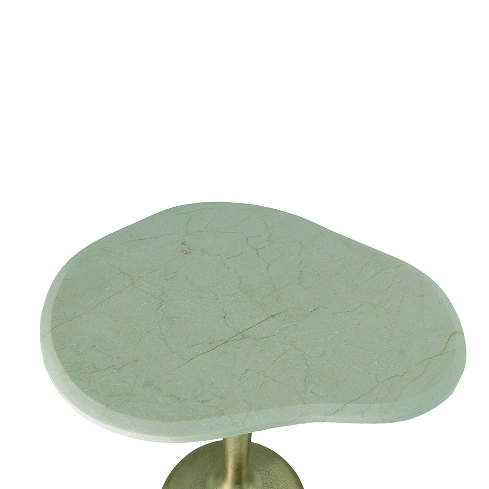 Tidal Marble Coffee Table with Aluminium