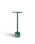 Viver Round Green Marble Drink Table