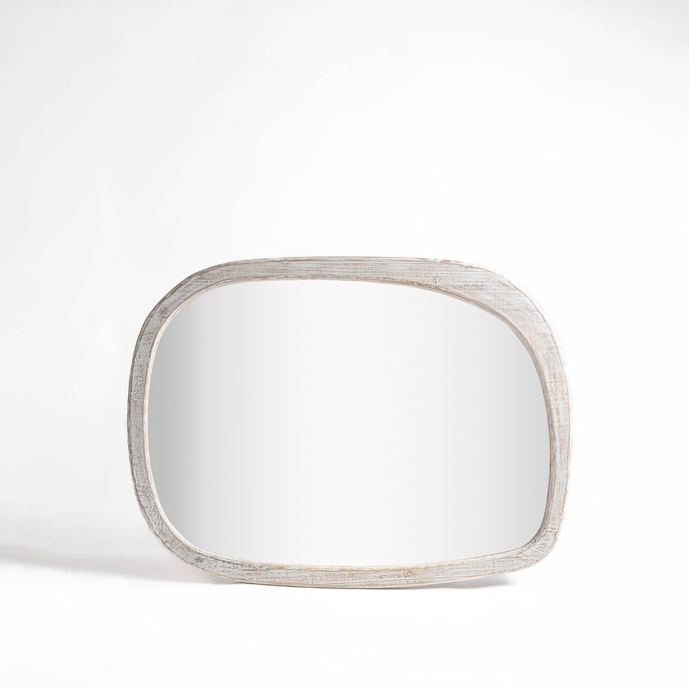 Mango Frost Mirror Frame - Lime Wash