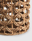 Lavander Woven Pouf