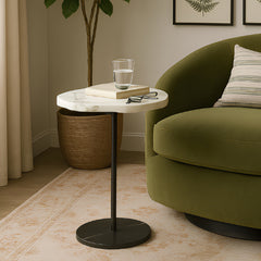Chasy Marbel Accent Table