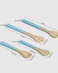 Luna Spun Serves set of 4 Blue
