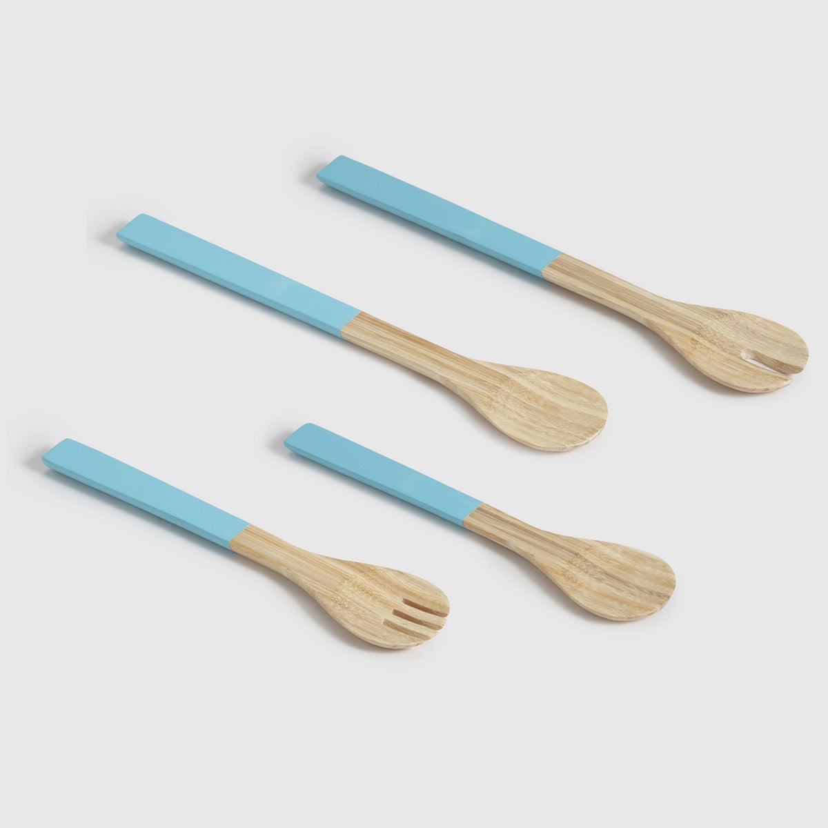 Luna Spun Serves set of 4 Blue - Set of 4 Blue