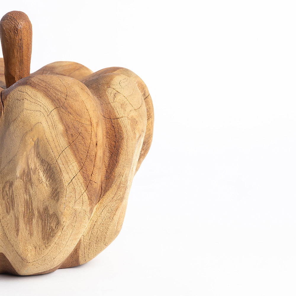 Cinderella Pumpkin Wood set of 4