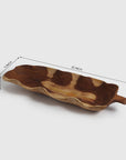 Romy Long Wood Bowl