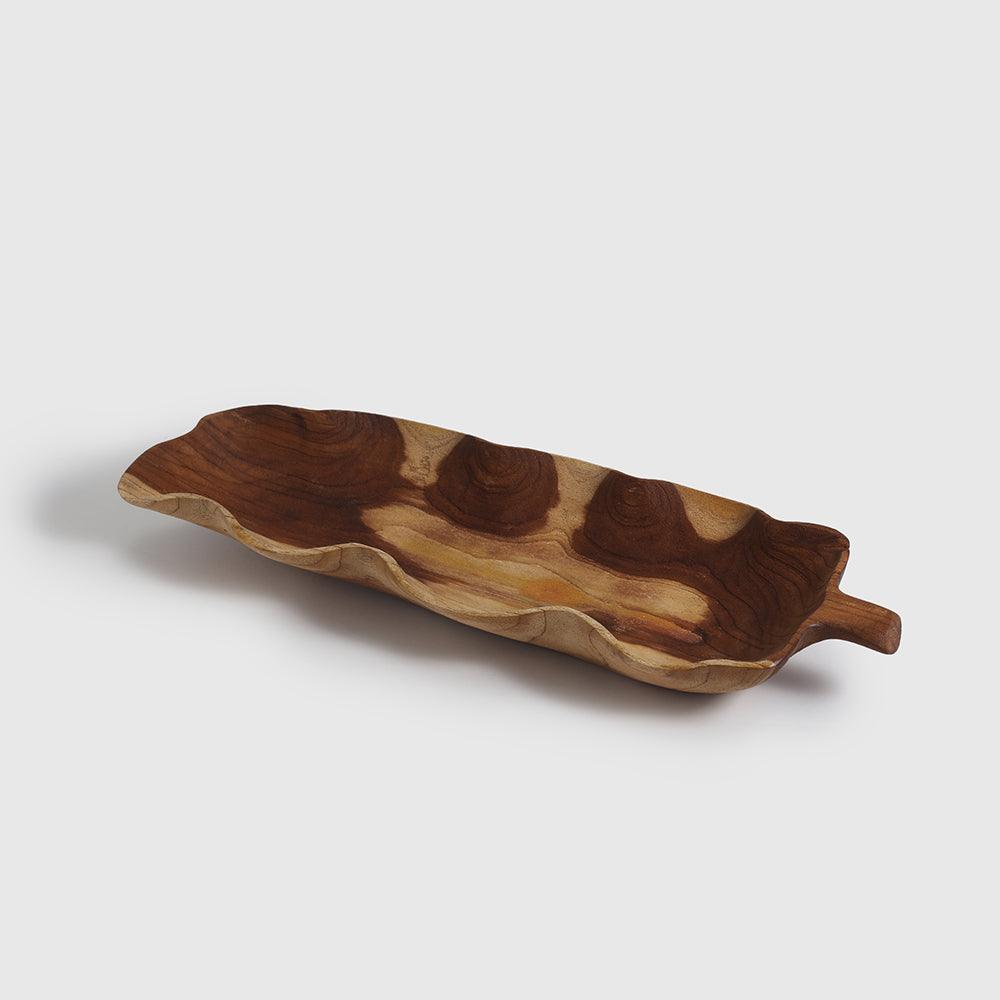 Romy Long Wood Bowl - Living Shapes