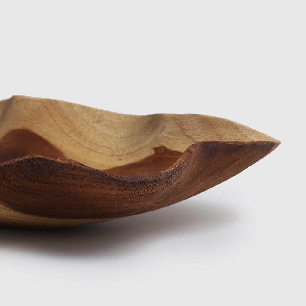 Romy Long Wood Bowl - Living Shapes