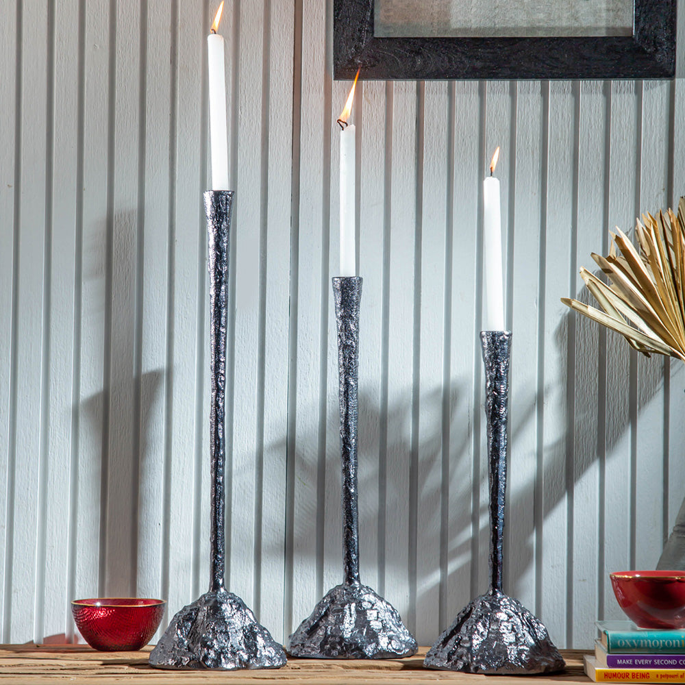 Bron Candle Holder set of 3 - set of 3