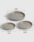 Kass Pearl Tray set of 3