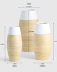 Vina Vase set of 3