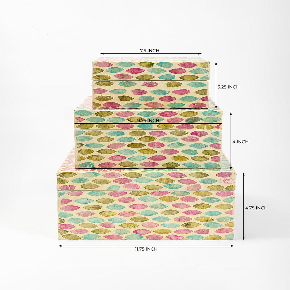 Vhia Decorative Box set of 3