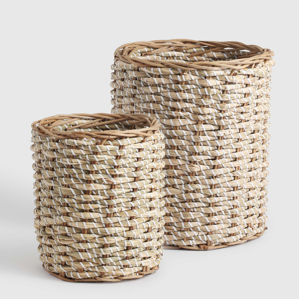 Austin Seagrass Basket set of 2 - Living Shapes