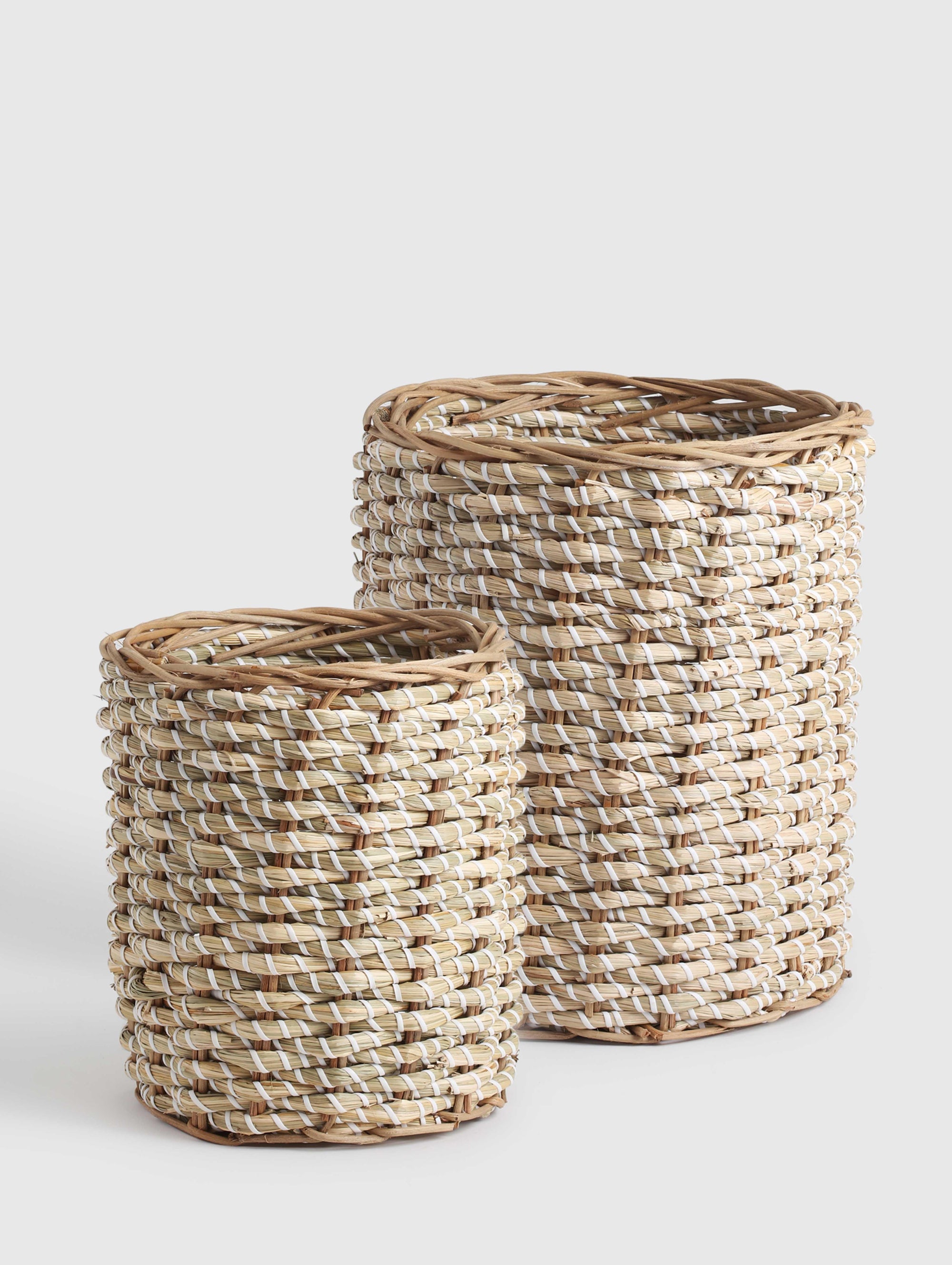 Austin Seagrass Basket set of 2 - Living Shapes