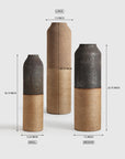 Tesha Jute Vase- Iron