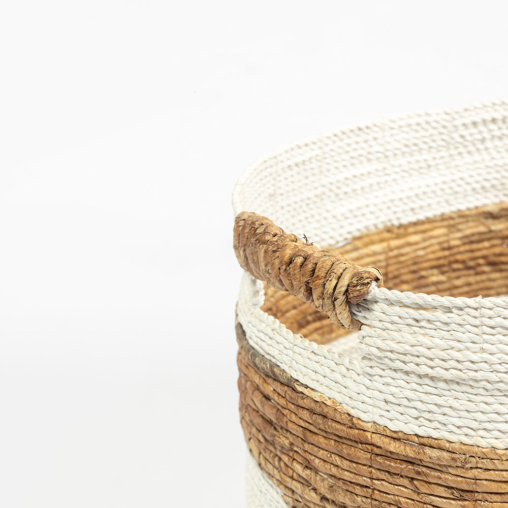 Daisy Poppy Basket Set of 2