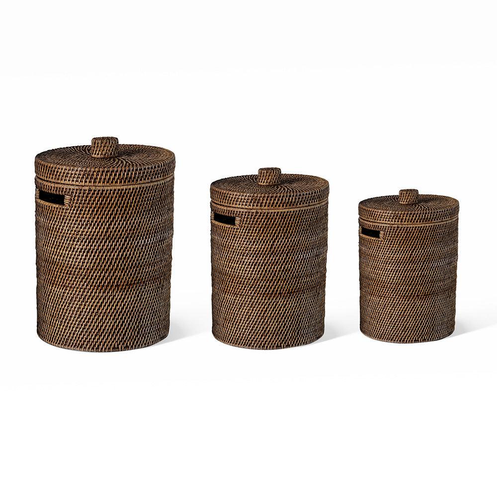 Willow Bin Basket Set of 3 (7869620486334)