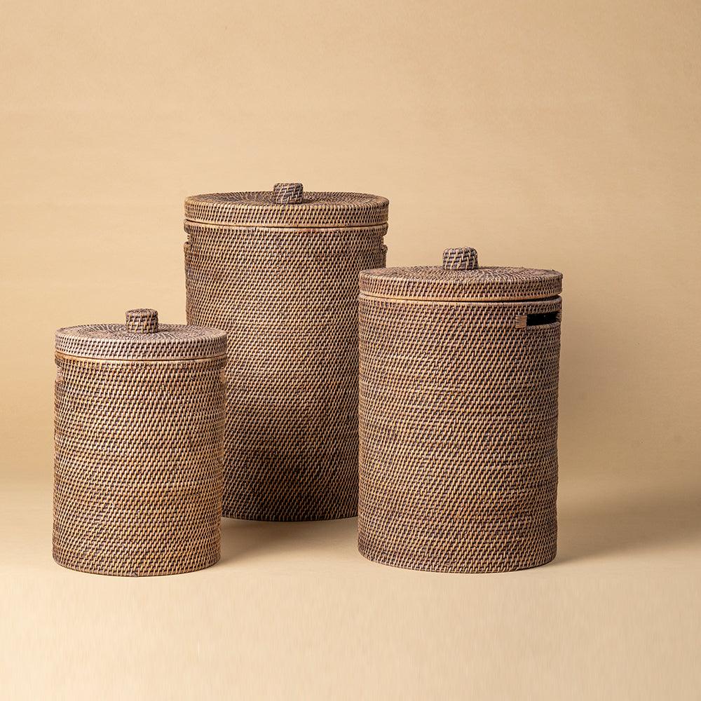 Willow Bin Basket Set of 3 - Living Shapes