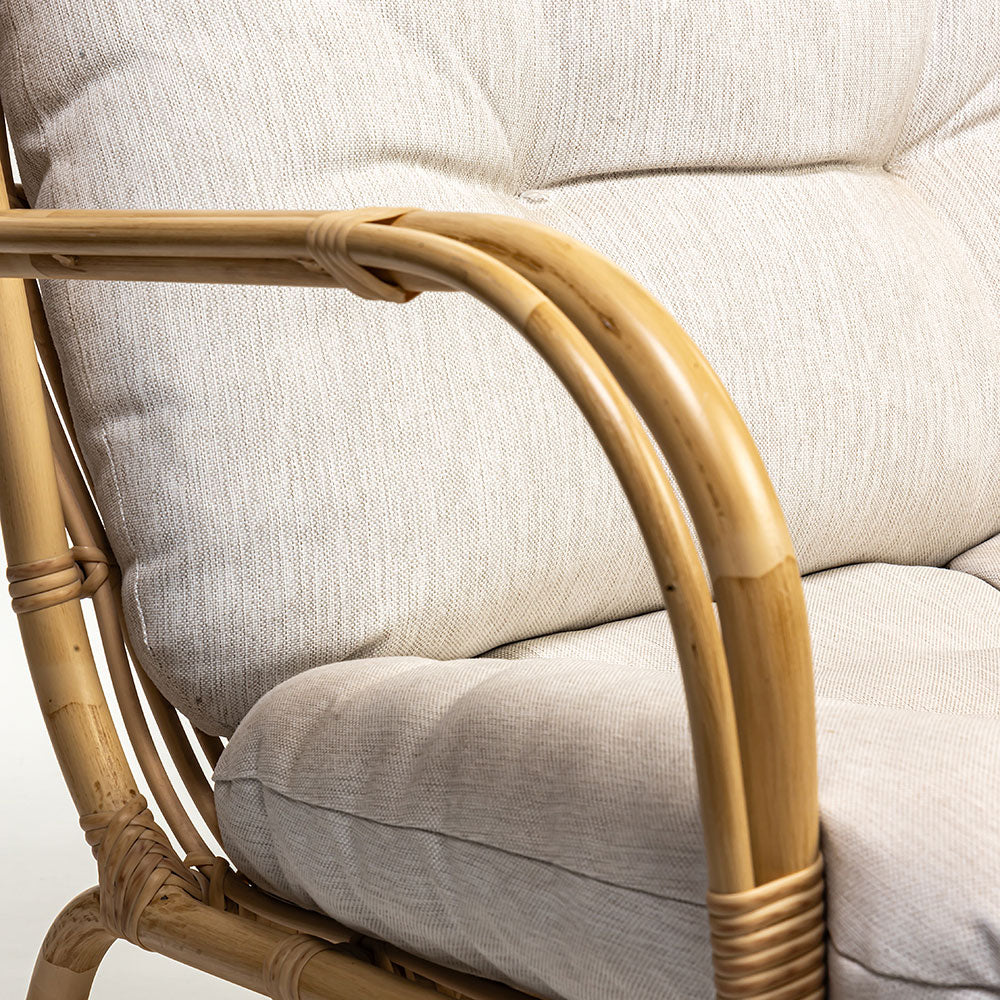 Alu Rattan Wizards Choice 5 Seater Outdoor Sofa Set with Synthetic Wicker