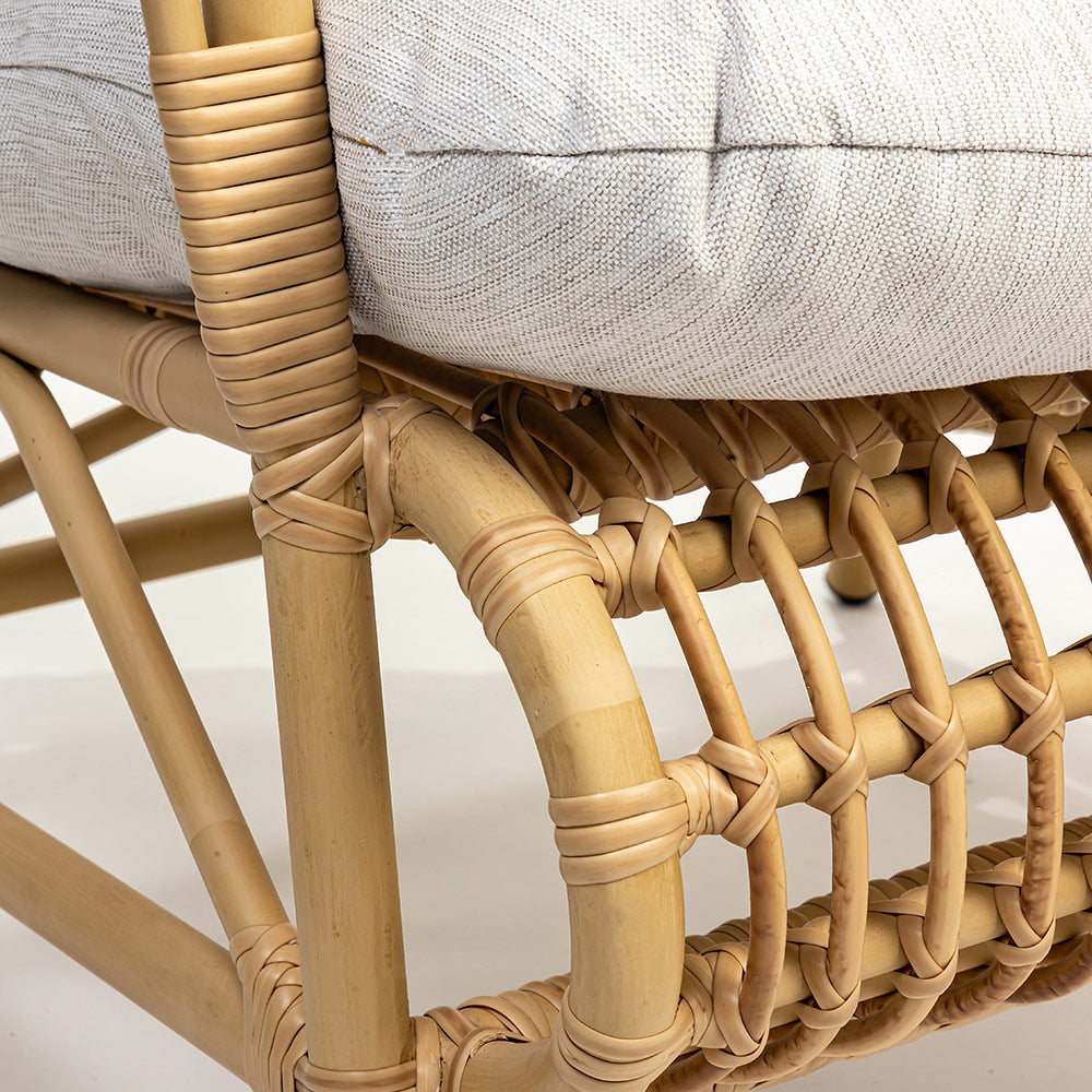 Alu Rattan Wizards Choice 5 Seater Outdoor Sofa Set with Synthetic Wicker