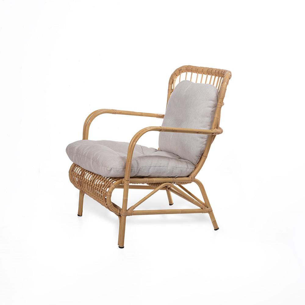 Alu Rattan Wizards Choice 5 Seater Set with Synthetic Wicker