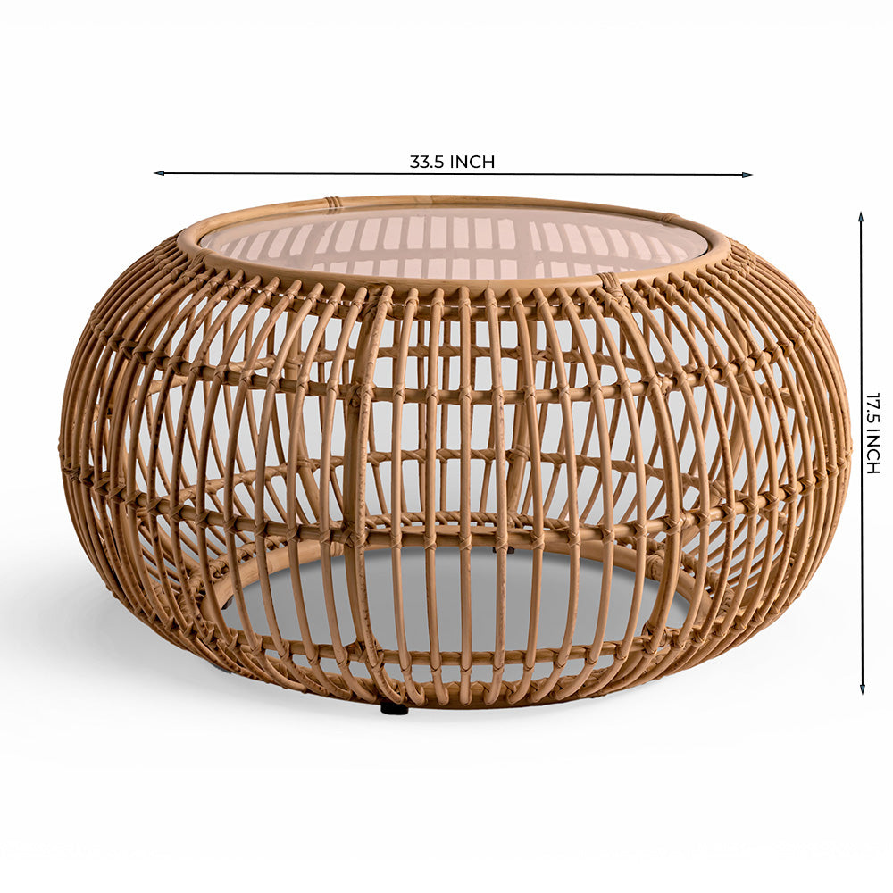 Alu Rattan Wizards Choice 5 Seater Set with Synthetic Wicker