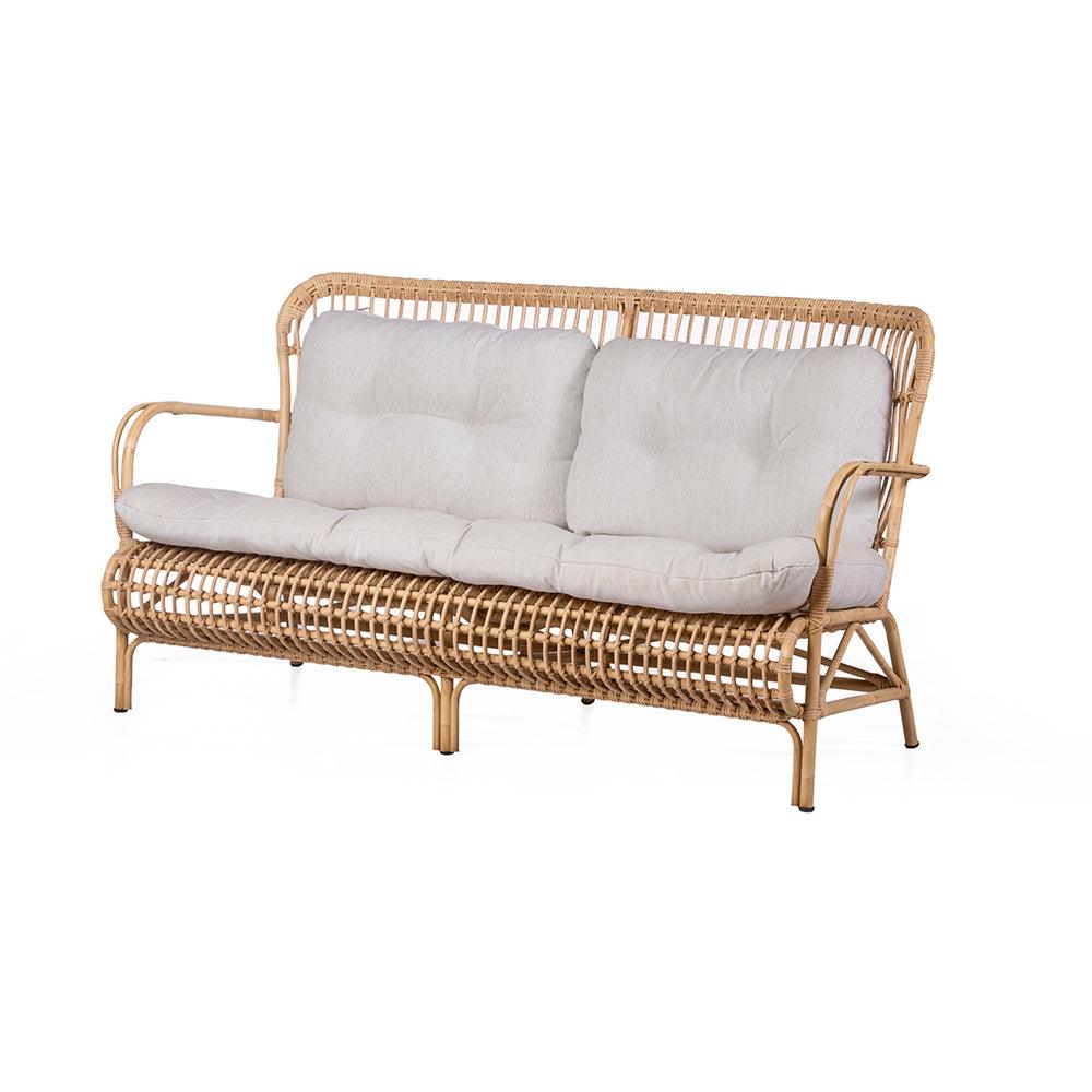 Alu Rattan Wizards Choice 5 Seater Set with Synthetic Wicker