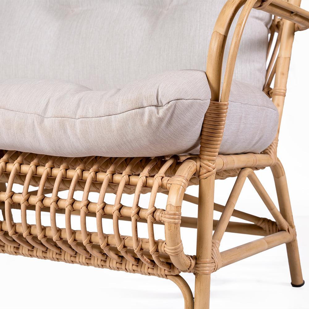 Alu Rattan Wizards Choice 5 Seater Set with Synthetic Wicker