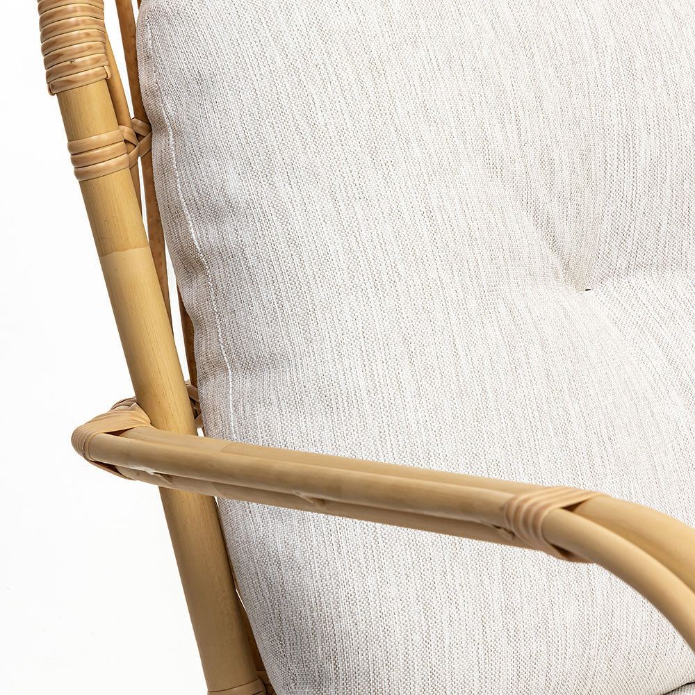 Alu Rattan Wizards Choice Sofa Chair with Synthetic Wicker