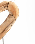 Love Knot Teakwood Sculpture