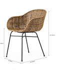 Masel Chair , Kd (Outdoor)