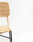 Dosly Rattan Pulut Iron Chair
