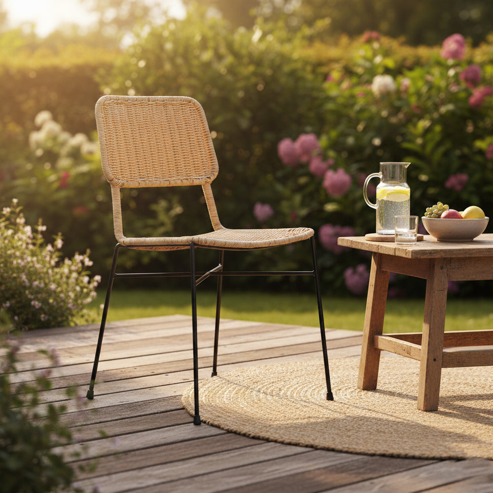 Dosly Woven Semi Outdoor Chair