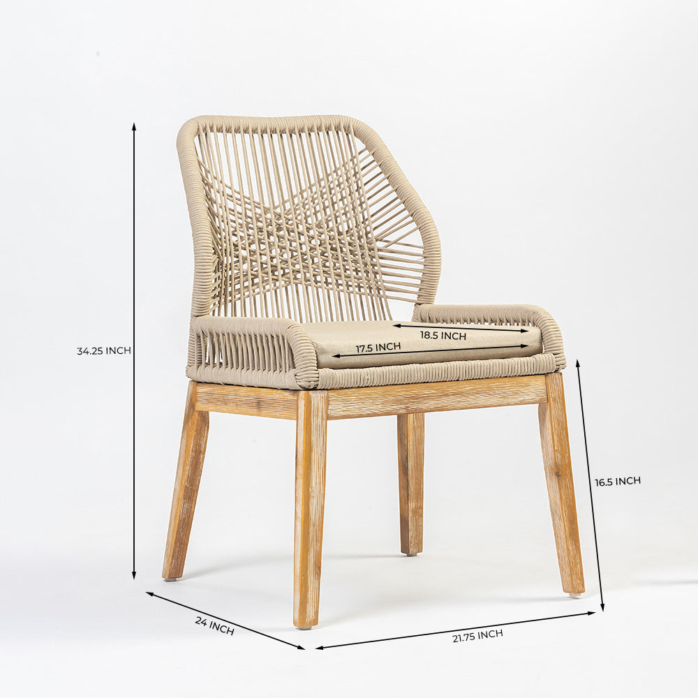 Tranquil Tree Semi Outdoor Chair