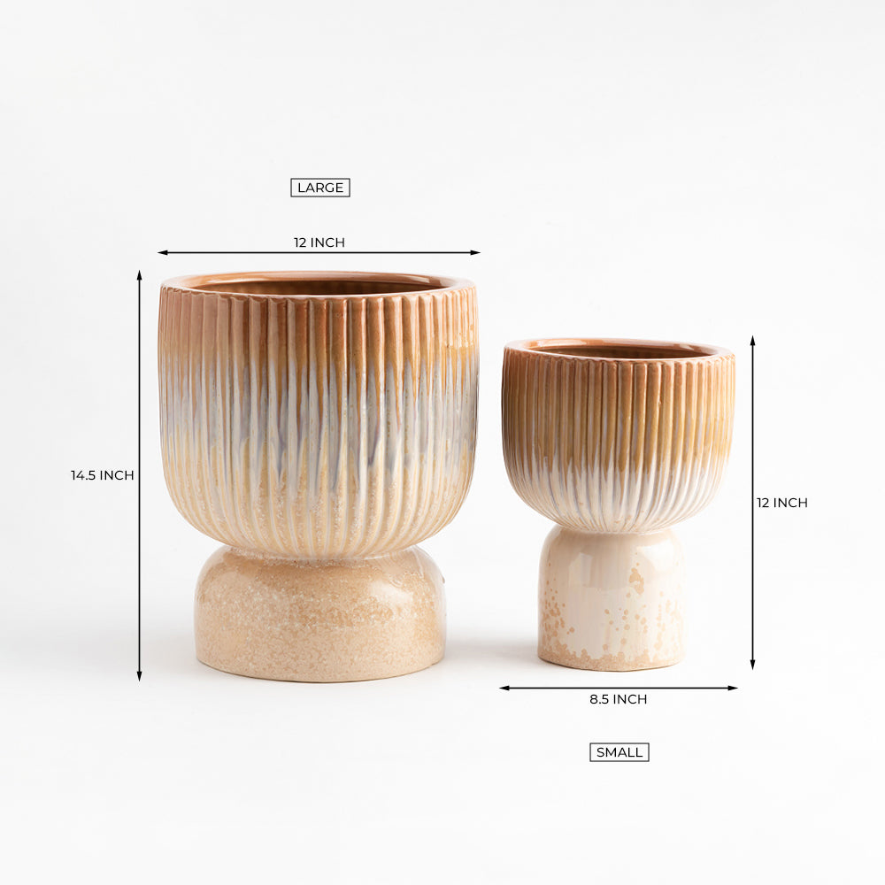 Birch Haven & Cedar Glen Ceramic Pot - All Big Small