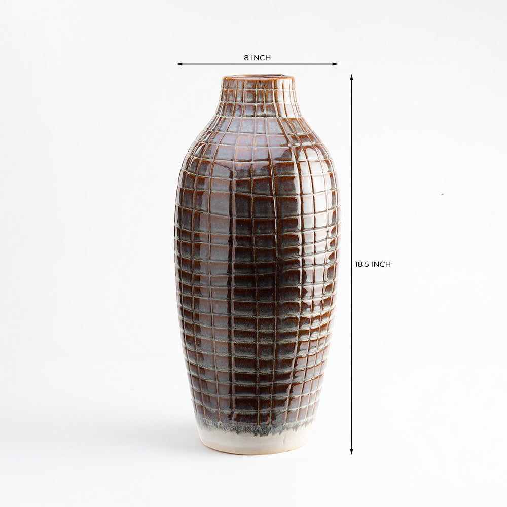 Fern Fantasy Ceramic Vase